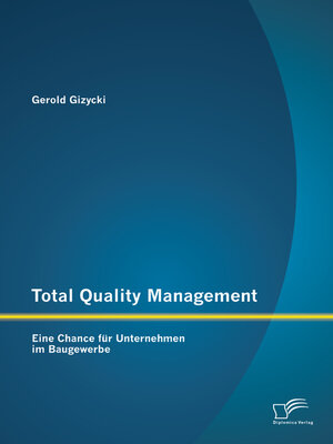cover image of Total Quality Management